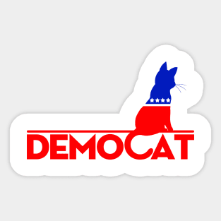 Democat Sticker